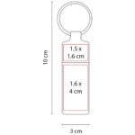 M 6950 BE - LLAVERO MORAT (BEIGE / MADERA PALO DE ROSA / METAL) - Imagen 3
