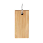 M 7474 BE - LLAVERO CON NOTAS LOURO (BEIGE / BAMBU / METAL) - Imagen 2