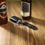 M 7985 N - LLAVERO DESTAPADOR PILSEN (NEGRO / METAL) - Imagen 4