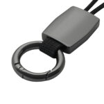 M 7986 N - LLAVERO STROP (NEGRO / METAL) - Imagen 3
