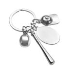 M 7988 S - LLAVERO BUNT (PLATA / METAL) - Imagen 2