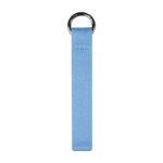 M 7989 A - LLAVERO TISSU AZUL (AZUL / METAL / POLIESTER) - Imagen 2