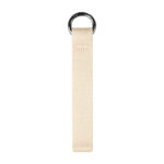 M 7989 BE - LLAVERO TISSU BEIGE (BEIGE / METAL / POLIESTER) - Imagen 2