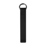 M 7989 N - LLAVERO TISSU NEGRO (NEGRO / METAL / POLIESTER) - Imagen 2