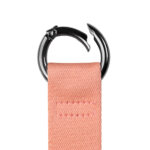 M 7989 P - LLAVERO TISSU ROSA (ROSA / METAL / POLIESTER) - Imagen 2