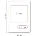 M 80120 G - PORTA PASAPORTE LIVIGNO (GRIS / POLIESTER) - Imagen 3