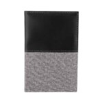 M 80122 N - PORTA PASAPORTE BROOME NEGRO (NEGRO / CURPIEL) - Imagen 5