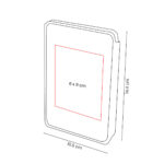 M 80123 G - PORTA PASAPORTE GIRIS GRIS (GRIS / CURPIEL) - Imagen 4