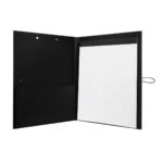 M 80240 N - CARPETA RENDES NEGRO (NEGRO / CUERO RECICLADO / CARTON / PAPEL) - Imagen 2