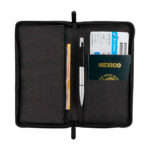 M 80620 N - PORTA PASAPORTE WALLY (NEGRO / POLIESTER) - Imagen 2