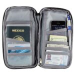 M 80640 N - PORTA PASAPORTE SKANA (NEGRO / POLIESTER) - Imagen 2