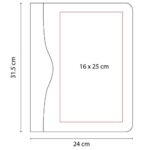 M 82724 N - CARPETA HARBEL (NEGRO / CURPIEL) - Imagen 4