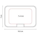 M 83500 S - TARJETERO SAVE (PLATA / PLASTICO / ALUMINIO) - Imagen 4