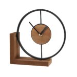 MK 016 C - RELOJ OCEL (CAFE / MADERA / METAL) - Imagen 7