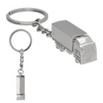 MK 029 LLAVERO TROLY  (PLATA / METAL) - Imagen 3