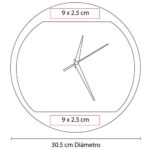 MK 500 N - RELOJ OSSIAN NEGRO (NEGRO / ALUMINIO / PLASTICO) - Imagen 3