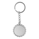 MK 028 LLAVERO CAN  (PLATA / METAL)