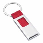 MK 026 LLAVERO PERNE  (ROJO / METAL)