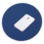 MOP 001 A - MOUSE PAD REDONDO AZUL (AZUL / POLIURETANO)