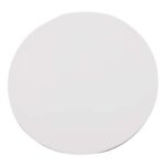MOP 001 B - MOUSE PAD REDONDO BLANCO (BLANCO / POLIURETANO)