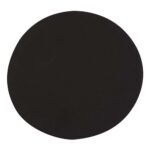 MOP 001 N - MOUSE PAD REDONDO NEGRO (NEGRO / POLIURETANO)