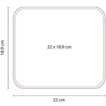MOP 002 A - MOUSE PAD RECTANGULAR AZUL (AZUL / POLIURETANO) - Imagen 3