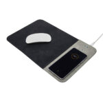 MOP 019 G - MOUSE PAD CARGADOR EXPERT (GRIS / CURPIEL) - Imagen 2