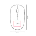 MOU 090 N - MOUSE WELLE NEGRO (NEGRO / PLASTICO / POLIESTER) - Imagen 4