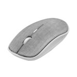 MOU 090 G - MOUSE WELLE GRIS (GRIS / PLASTICO / POLIESTER) - Imagen 2