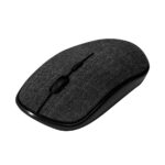 MOU 090 N - MOUSE WELLE NEGRO (NEGRO / PLASTICO / POLIESTER) - Imagen 2