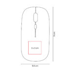 MOU 100 N - MOUSE DOUGLAS NEGRO (NEGRO / PLASTICO) - Imagen 5
