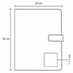 O 010 CARPETA ROYAL  (GRIS / CURPIEL) - Imagen 6
