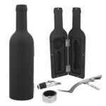 O 026 SET DE VINO BORGOÑA  (NEGRO / METAL/RUBBER) - Imagen 5