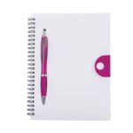 O 003 LIBRETA SPIRIT  (ROSA / PLÁSTICO)