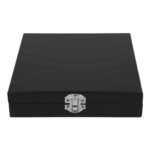 O 020 SET DE VINO PHARREL  (NEGRO / MADERA/METAL)