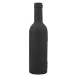 O 026 SET DE VINO BORGOÑA  (NEGRO / METAL/RUBBER)