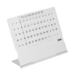 O 077 CALENDARIO CALENDO  (PLATA / ALUMINIO)
