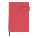 O 089 LIBRETA ROMA  (ROJO / POLIURETANO)
