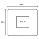 O 058 MOUSE MAT  (NEGRO / POLIÉSTER) - Imagen 2