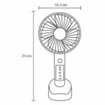 O 078 VENTILADOR FAN  (BLANCO / PLÁSTICO) - Imagen 2