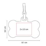 PET 001 B - DISPENSADOR BONE BLANCO (BLANCO / PLASTICO) - Imagen 4
