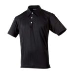 PLY 001 N-G - PLAYERA FOSTER NEGRO CABALLERO TALLA G (NEGRO / 100% POLIESTER ECOLOGICO)
