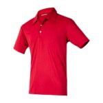 PLY 001 R-G - PLAYERA FOSTER ROJO CABALLERO TALLA G (ROJO / 100% POLIESTER ECOLOGICO)