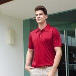 PLY 001 R-G - PLAYERA FOSTER ROJO CABALLERO TALLA G (ROJO / 100% POLIESTER ECOLOGICO) - Imagen 3