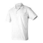 PLY 002 B-G - PLAYERA YAGER BLANCO CABALLERO TALLA G (BLANCO / 100% POLIESTER ECOLOGICO)