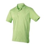 PLY 002 V-CH - PLAYERA YAGER VERDE CABALLERO TALLA CH (VERDE / 100% POLIESTER ECOLOGICO)