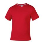 PLY 008 R-CH - PLAYERA CLLO REDONDO VITIM ROJO TALLA CH (ROJO / 100% ALGODON)