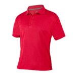 PLY 009 R-M - PLAYERA POLO LUTRY ROJO TALLA M (ROJO / 50% ALGODON PEINADO / 50% POLIESTER)