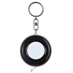 PRO 005 N - LLAVERO FLEXÓMETRO WHEEL NEGRO (NEGRO / PLASTICO)