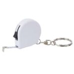 PRO 018 B - LLAVERO FLEXÓMETRO MEASURE BLANCO (BLANCO / PLASTICO)